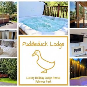 Puddleduck Lodge With Hot Tub On Felmoor Park